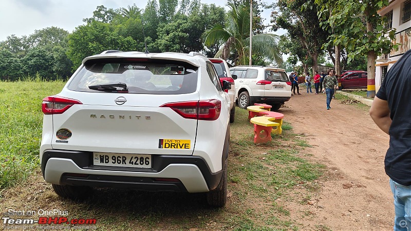 Our Nissan Magnite Turbo's 1st outstation trip | Team-BHP Kolkatas drive to Ghatshila-our-cars-resort.jpg