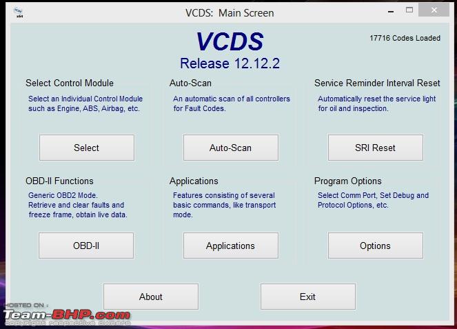 VCDS Diagnostic System) for VW & Skoda - Discussion Thread - Team-BHP