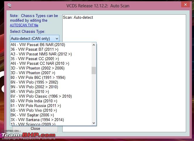 vcds test interface not found