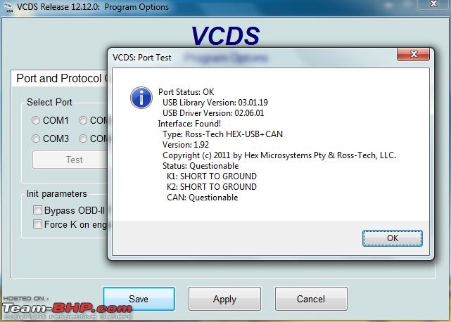 VCDS (Vag-Com Diagnostic System) for VW & Skoda - Discussion Thread - Page  4 - Team-BHP