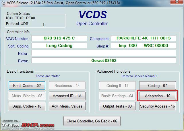 VCDS (Vag-Com Diagnostic System) for VW & Skoda - Discussion Thread - Page  5 - Team-BHP