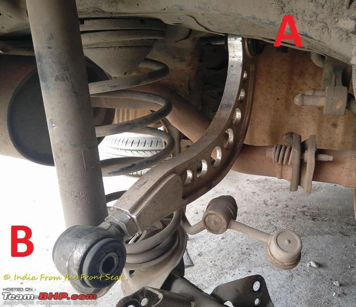 Pictorial: Rear suspension check & bush replacement on my Honda Civic -  Team-BHP