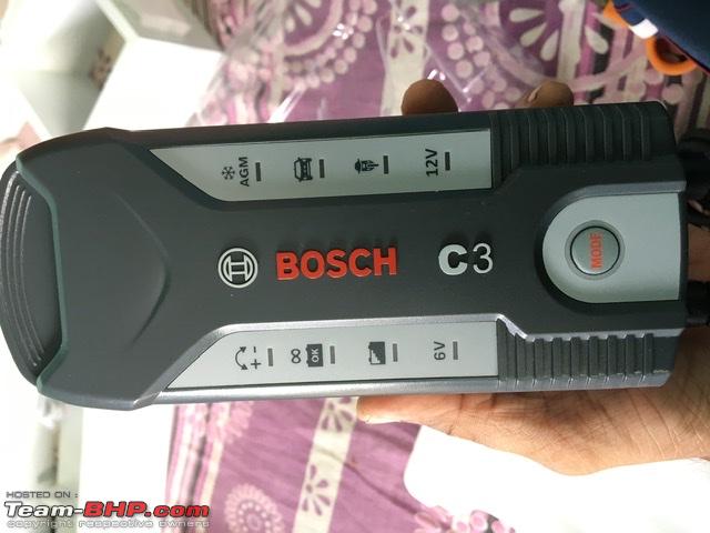 Bosch C3 Fully Automatic 4-Mode 6/12V Smart Battery Charger and