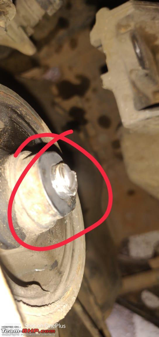 DIY Repair: lower torque mount, lower engine mount broken bolt