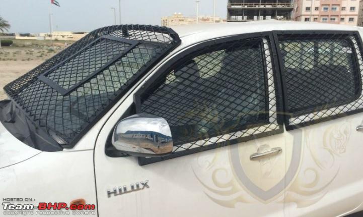 Protection for the windshield from flying stones / pebbles on the highway -  Team-BHP
