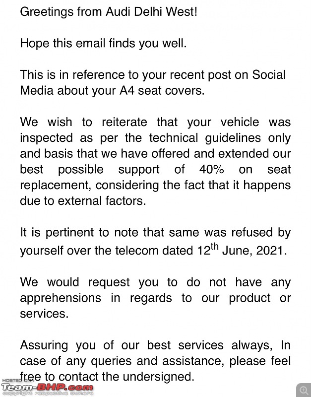 My Audi A4's seats are turning yellow | Manufacturing defect & Audi India's pathetic response-img_8013.jpg