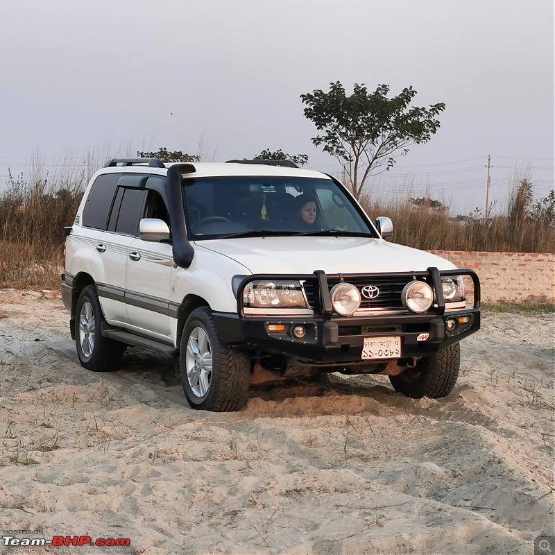 lifted land cruiser 100