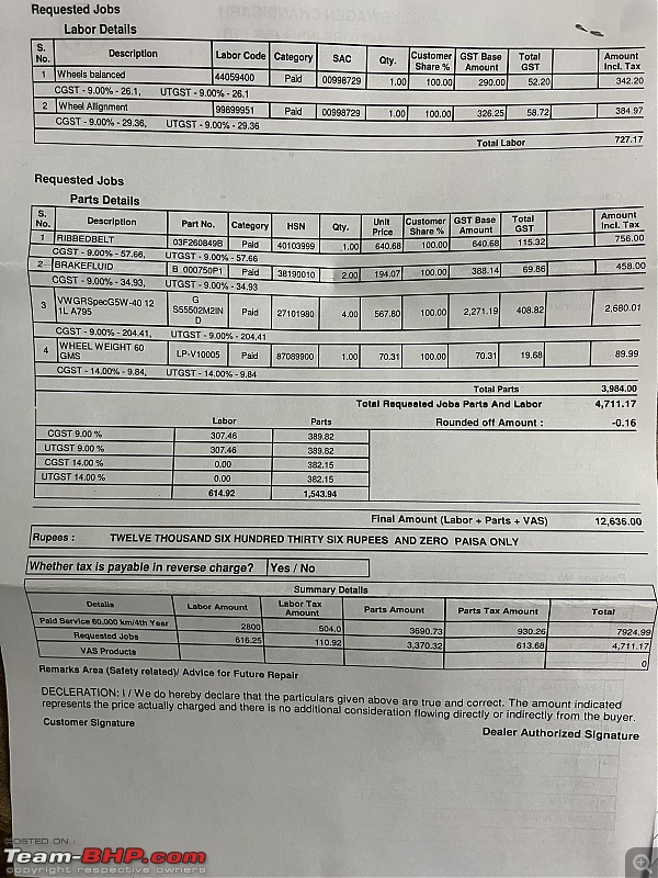 VW Polo - Maintenance and Service cost and dos/don'ts-img_1862.jpg