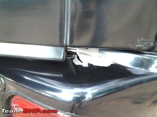 Rear bumper damaged at A.S.S, Promised replacement bumper. Edit: Got new Bumper.-1281786097877.jpg