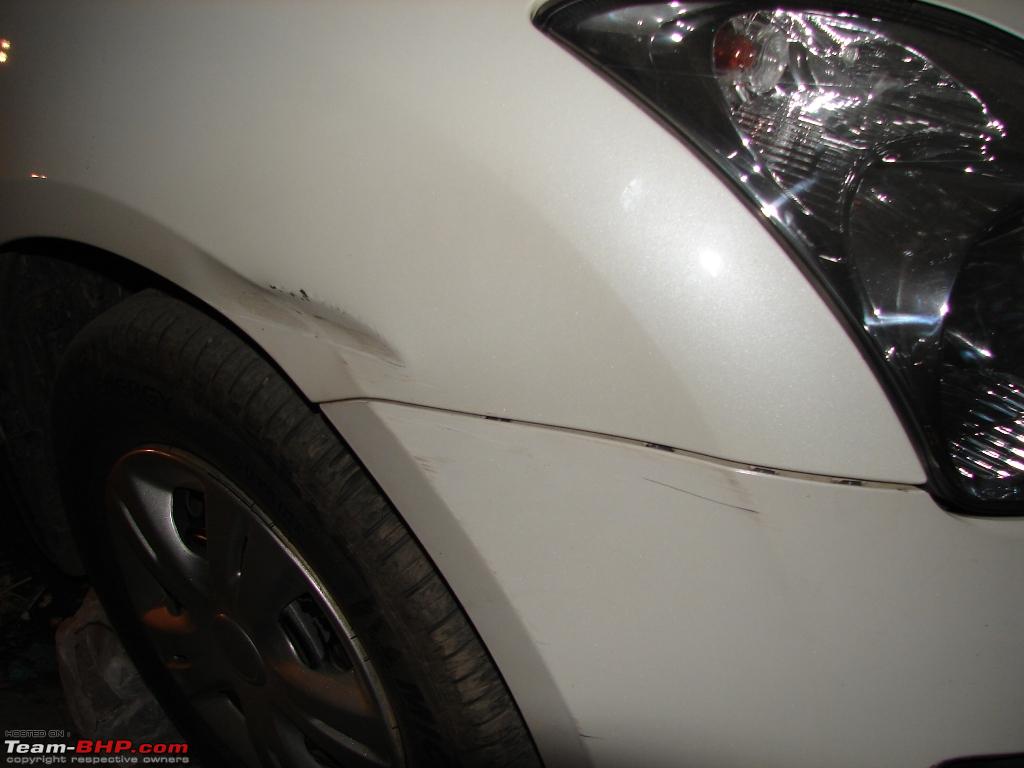 fender bumper swift repair damaged repaint attachment bhp team gap technical stuff copy hit