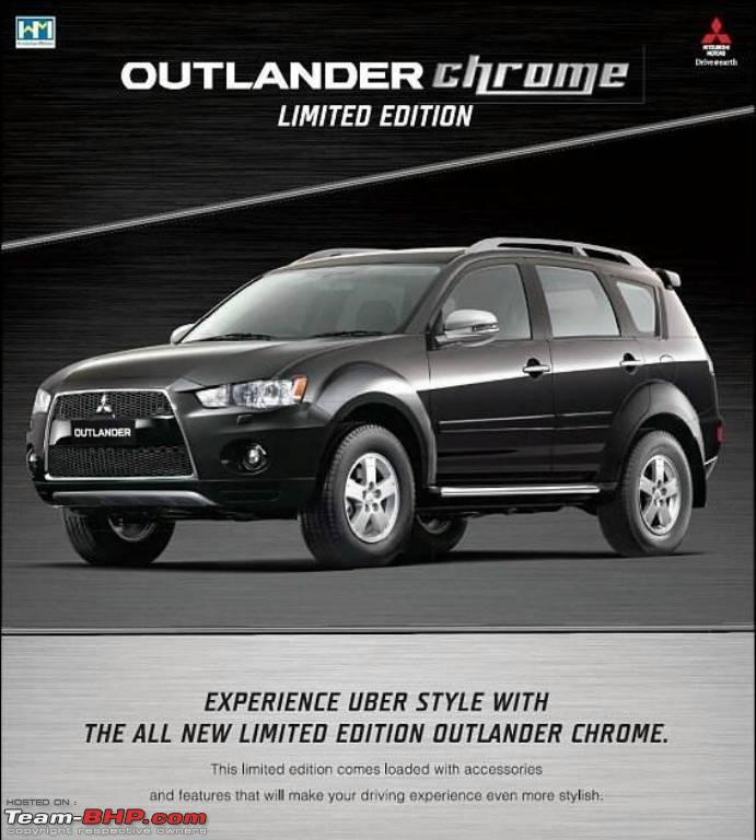 Mitsubishi Outlander Technical Specifications Feature List Team Bhp