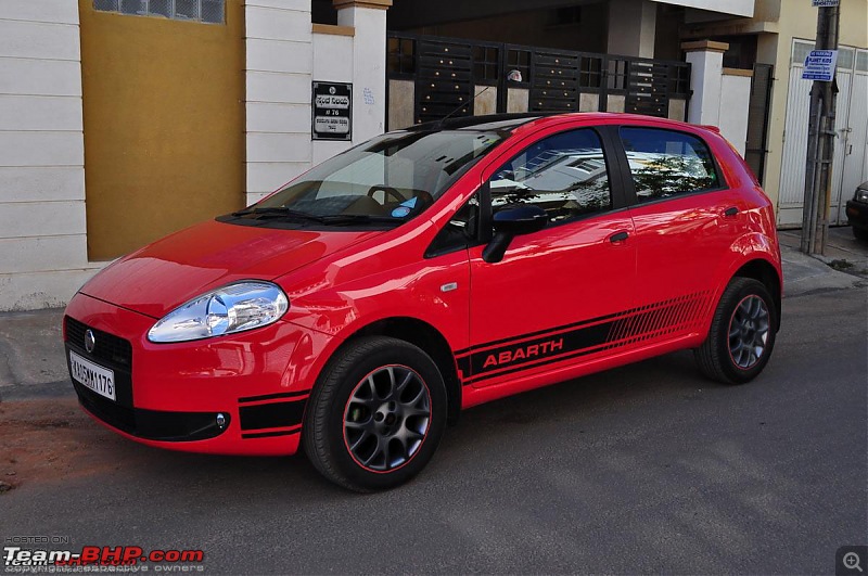 The Red Rocket - Fiat Grande Punto Sport. *UPDATE* Interiors now in Karlsson Leather-02.jpg