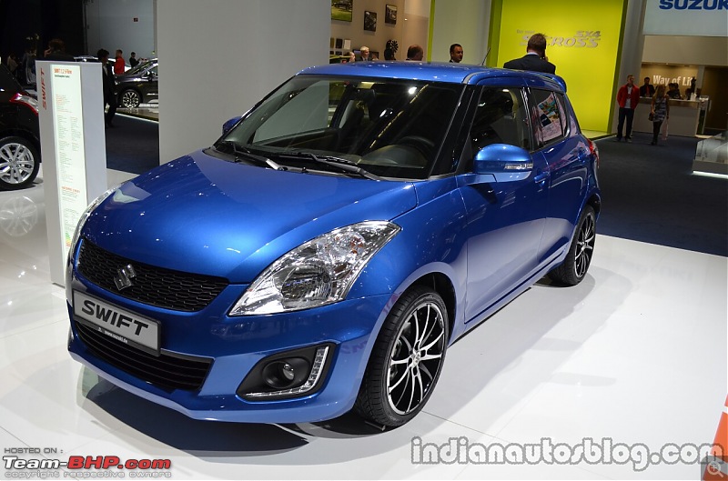 Review: 2nd-gen Maruti Swift (2011 - 2017)-frontthreequarterofthe2014suzukiswiftfacelift.jpg