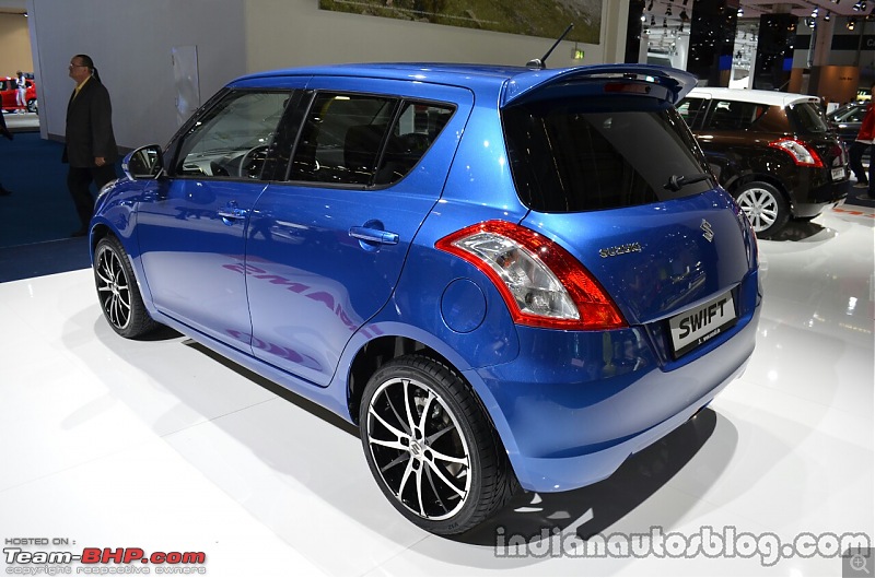 Review: 2nd-gen Maruti Swift (2011 - 2017)-rearthreequarterofthe2014suzukiswiftfacelift.jpg