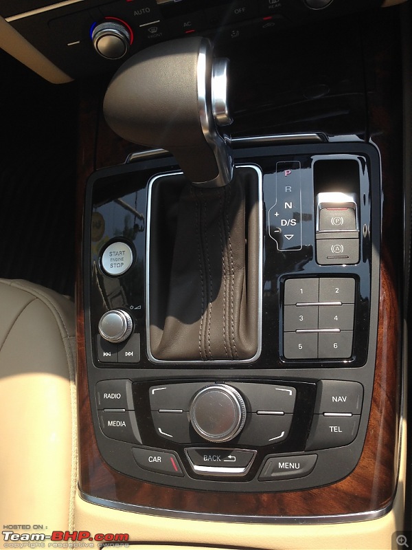 My Audi A6 3.0 TDI V6 Quattro  Mystique Black Beauty-int-gearshift.jpg