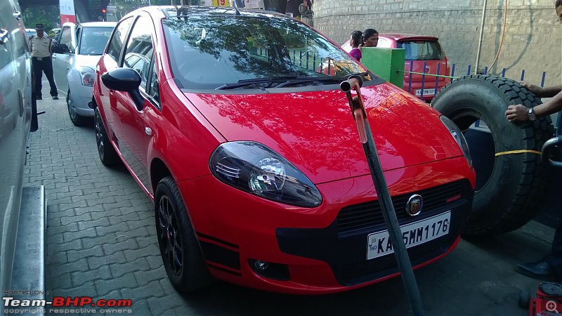 The Red Rocket - Fiat Grande Punto Sport. *UPDATE* Interiors now in Karlsson Leather-wp_20140118_005.jpg