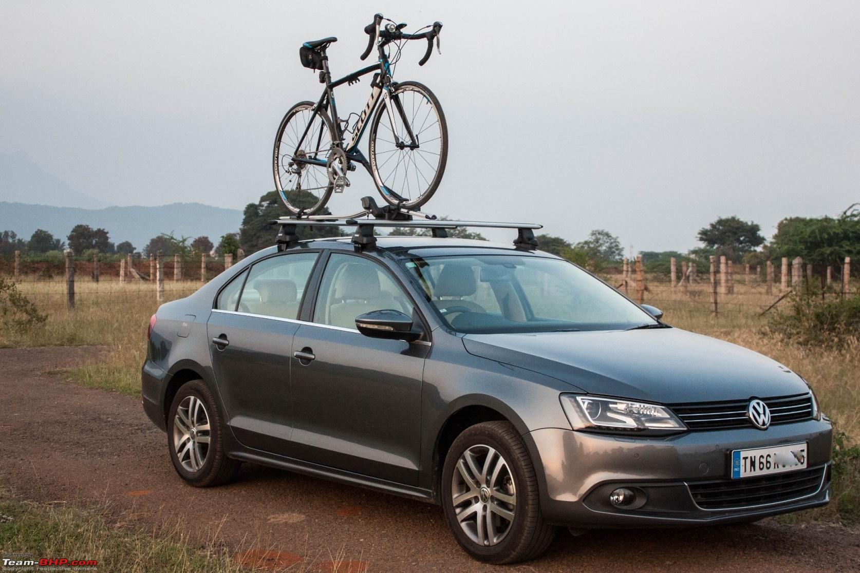 vw jetta bike roof rack