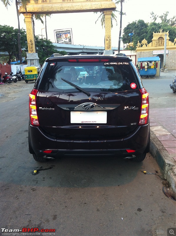 New family member - Purple Cheetah Mahindra XUV500 W8 FWD Facelift-img_3816.jpg