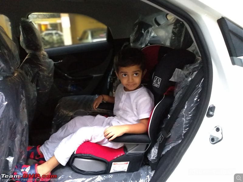 Story of Ironhide - My Tata Nexon XZ+ Diesel-childseat.jpg