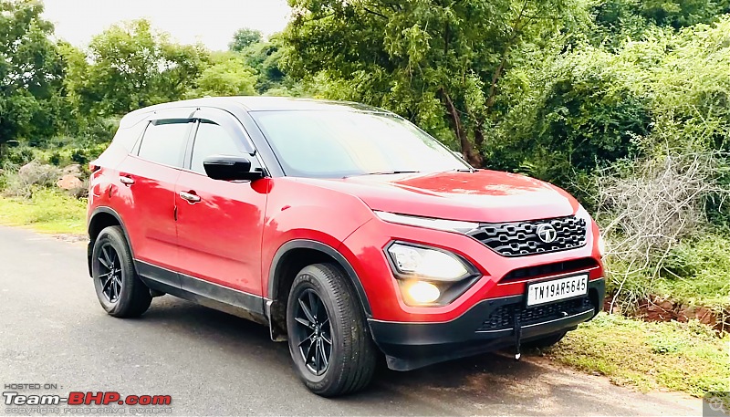 Black and White | My Tata Harrier XZ+ Ownership Review-tata-harrier-side.jpg