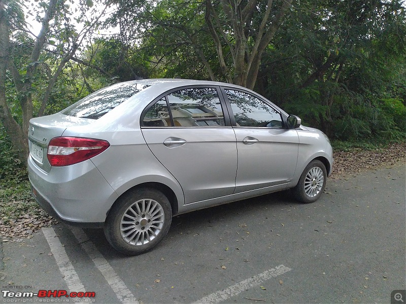 My Tata Zest XT 1.3L Quadrajet - Platinum Silver. EDIT: 7 years, 1,00,000 kms update-side.jpg