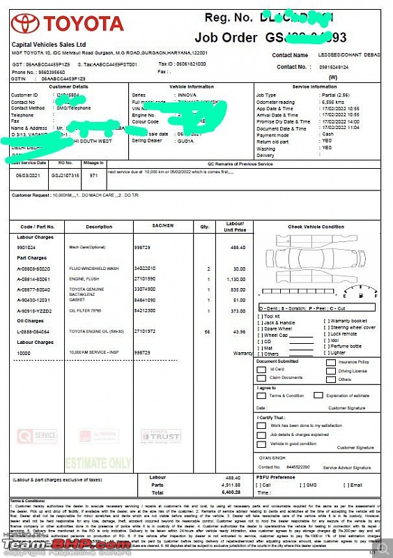 Garnet Queen: My 2021 Toyota Innova Crysta GX MT Petrol Review-invoice.jpeg