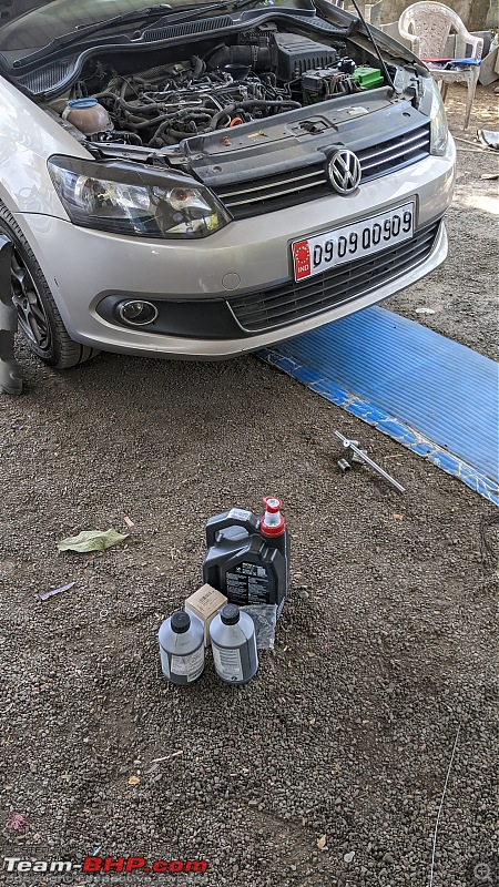 My pre-worshipped Volkswagen Vento 1.6 TDI Highline | Ownership Review | EDIT: 157500 km update-mechanic-service.jpg