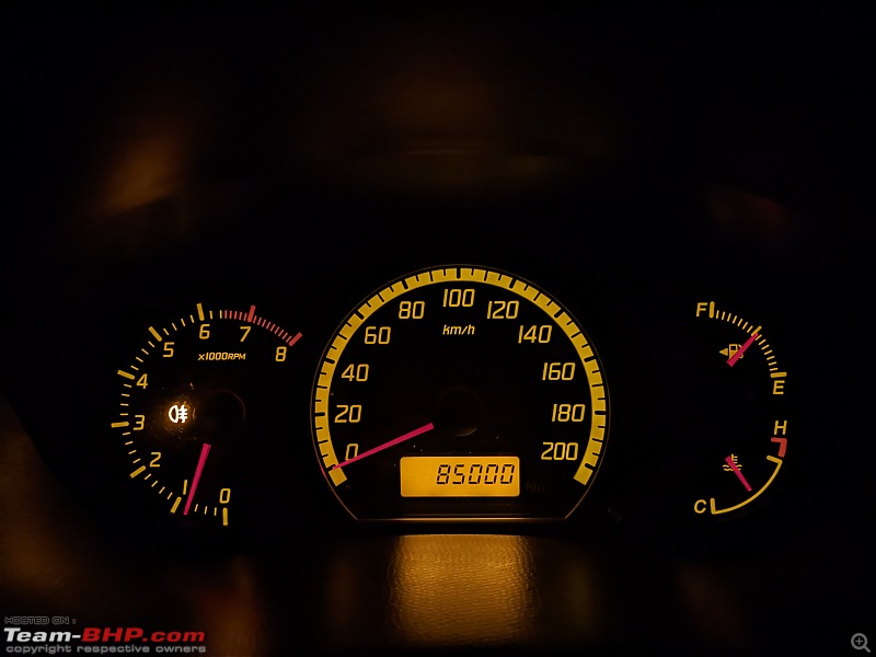 Azure Grey 2006 Maruti-Suzuki Swift VXi | Ownership Review-odo.jpg