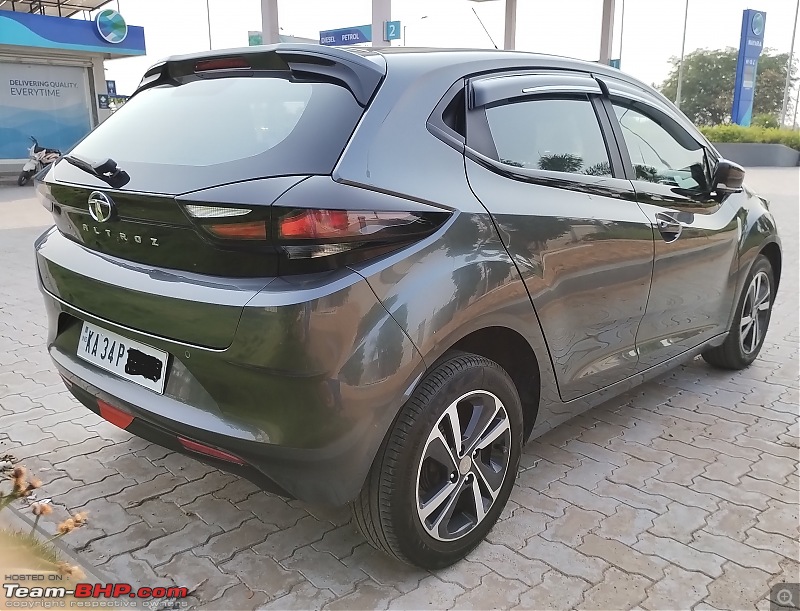 Tata Altroz Diesel Review | Pros, Cons & AC software update woes-rear-driver-side-view.jpg