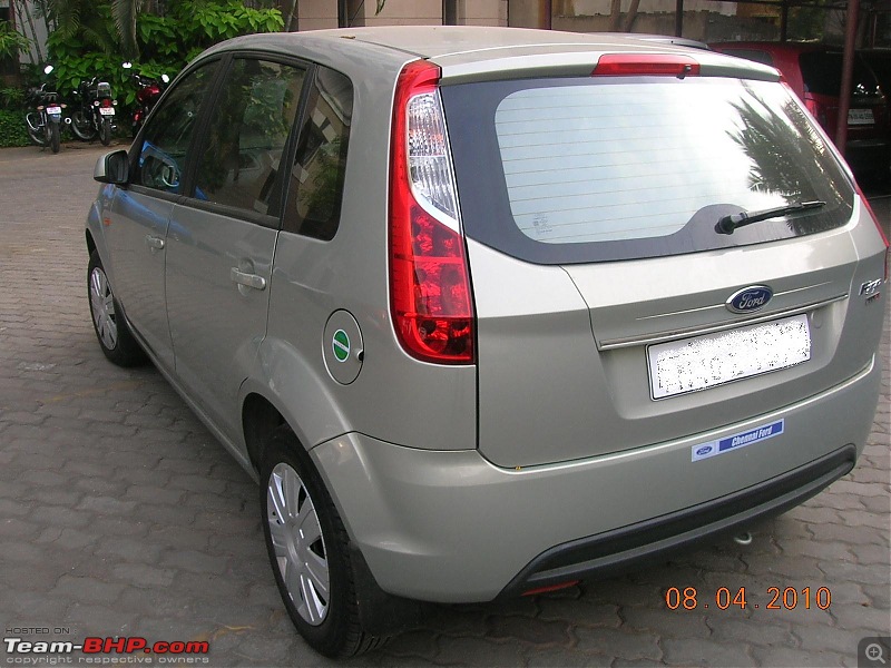 Ford Figo ZXI Diesel  Initial ownership report-figo-back1.jpg