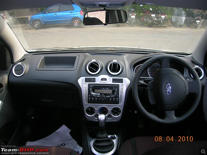 Ford Figo ZXI Diesel  Initial ownership report-figo-dash.jpg