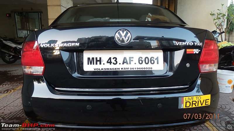 Dark Knight has arrived! VW Vento TDi Highline. EDIT: 5th Service done-p3070235.jpg