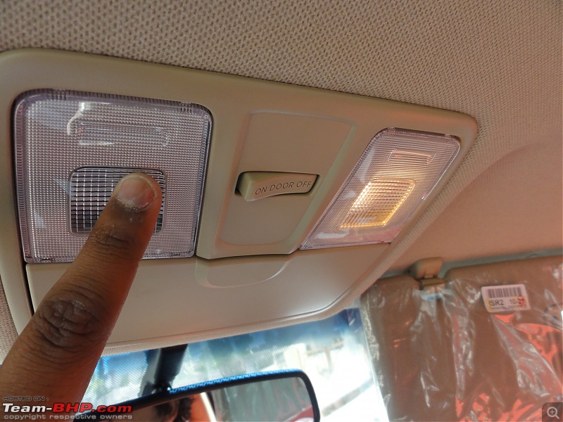 hyundai verna 2009 roof lamp