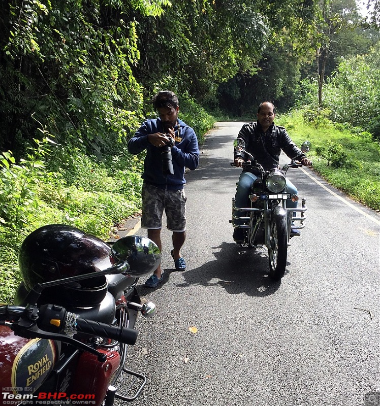 From a broken leg to a bike trip With 3 motorcycles to Valparai