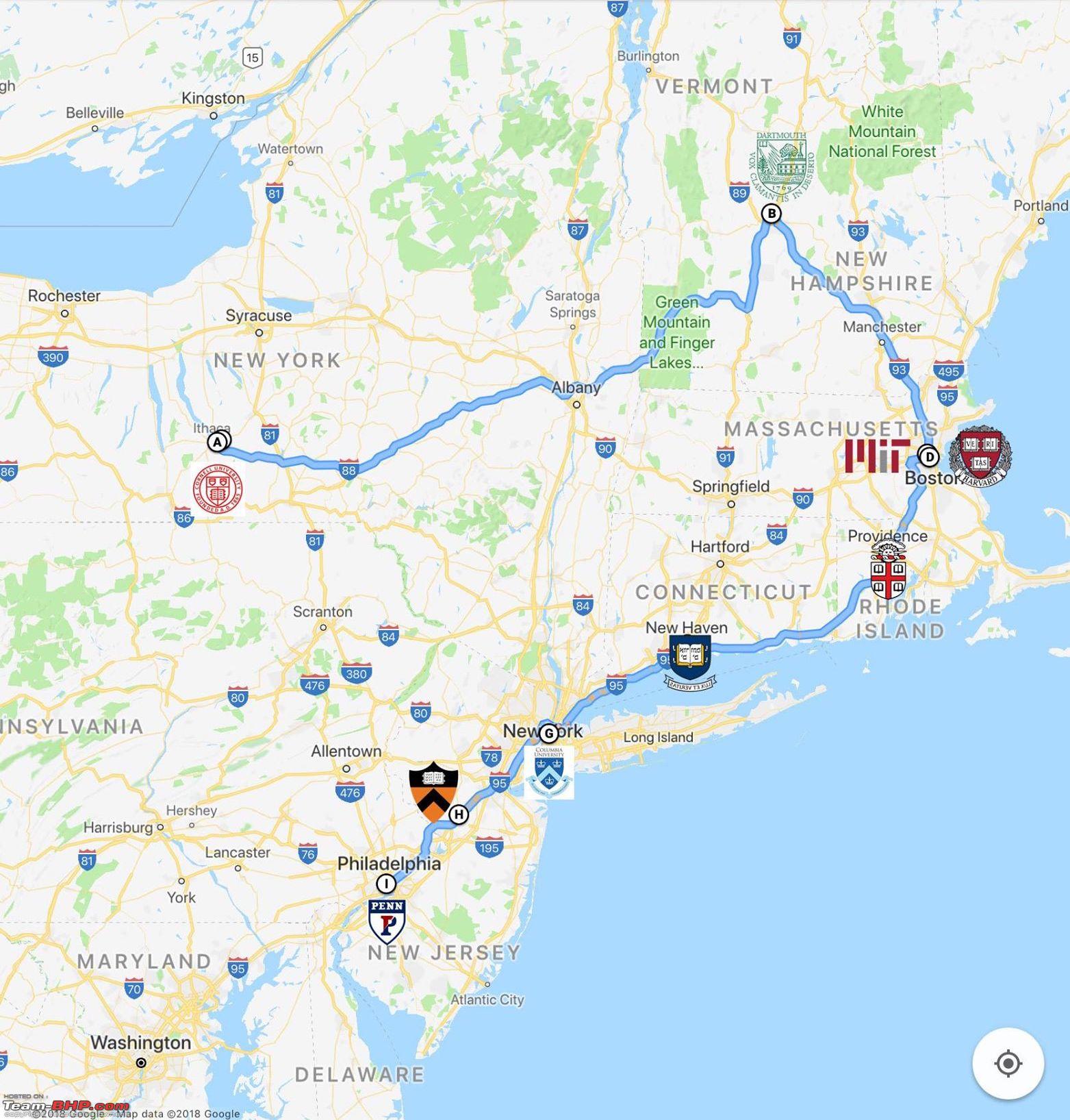 Ivy League Map: See Where All 8 Schools Are Located