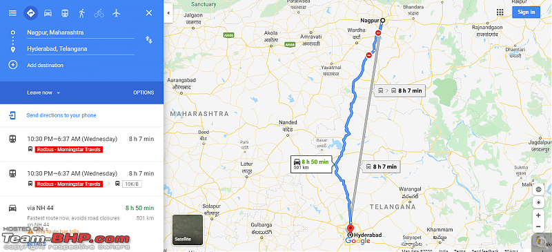 Nagpur To Delhi Road Route Map A Road-Trip And A Wedding! Memoir Of A 3800 Km Drive - Chandigarh - Delhi -  Nagpur - Hyderabad - Team-Bhp