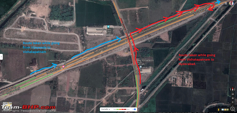 Bangalore to Vizag | Monsoon & Scenic Views | 2354 Km | Creta 1.6P-traffic-route.png