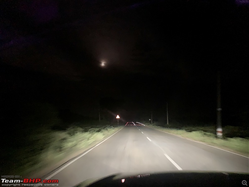 Grey Car, Grey Skies, Colourful Drive | Kollur, Udupi and Murudeshwar in an Audi A6-moon-matrix-cat-eyes.jpg