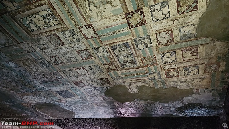 Solo drive to Ajanta-Ellora Caves in a Jeep Compass-05ceiling.jpg