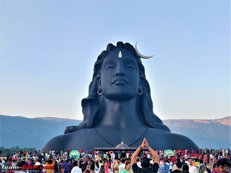 A 'Monument'al trip to South India!-beautiful-shiva-bust-sunset.jpg