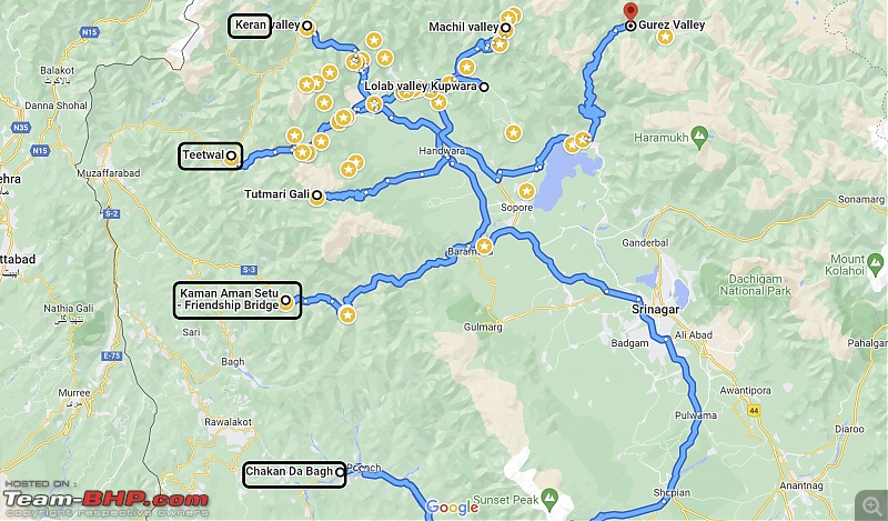Unseen Kashmir: The LoC drive-rough-map.jpg