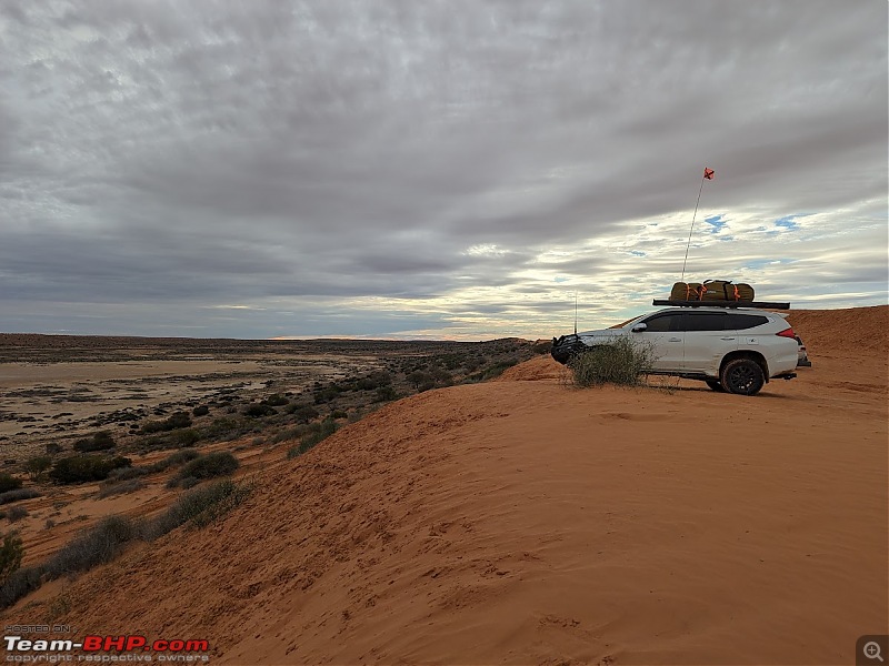 Crossing the Mighty Simpson Desert solo in a 4x4 | Mitsubishi Pajero Sport-05-big-red-slope.jpg