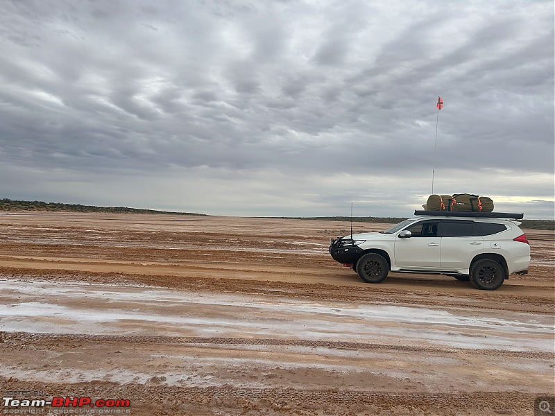 Crossing the Mighty Simpson Desert solo in a 4x4 | Mitsubishi Pajero Sport-05-claypan.jpg