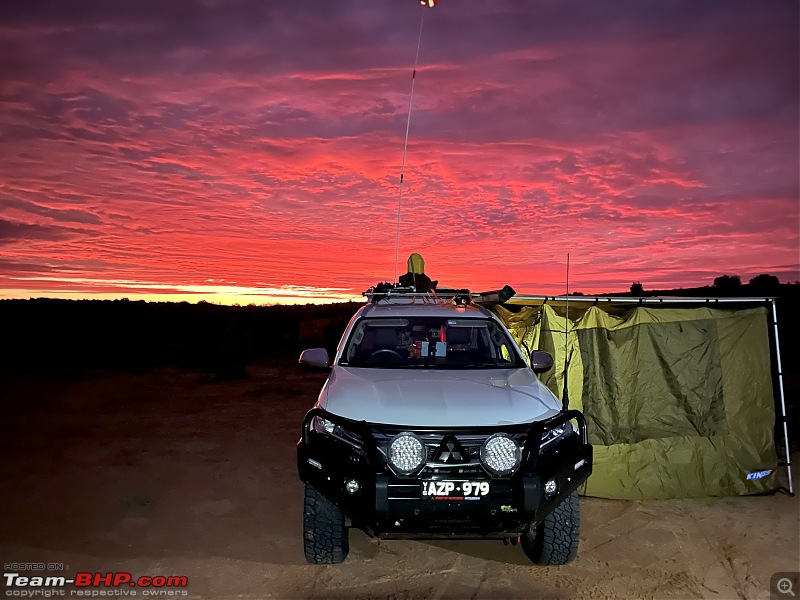 Crossing the Mighty Simpson Desert solo in a 4x4 | Mitsubishi Pajero Sport-05-morning-glory.jpg