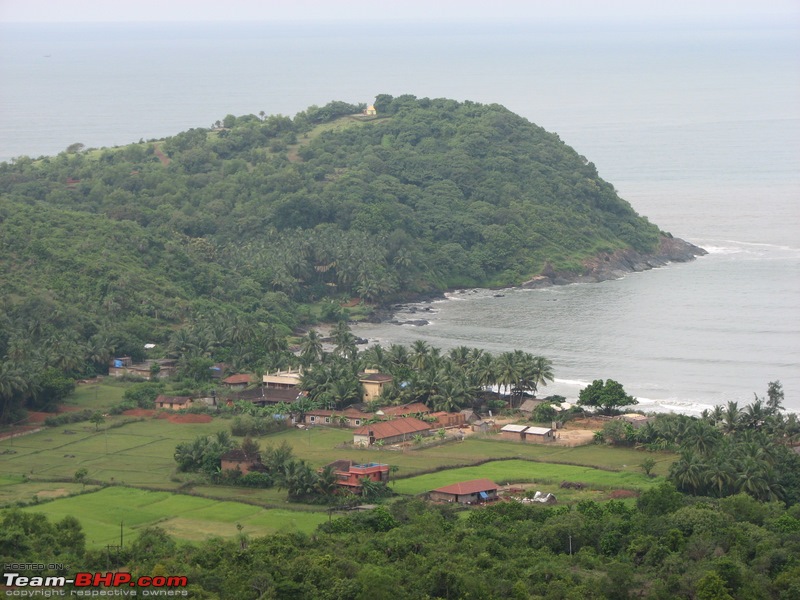 Old school Net fishing at Kudle beach in Gokarna, India Stock