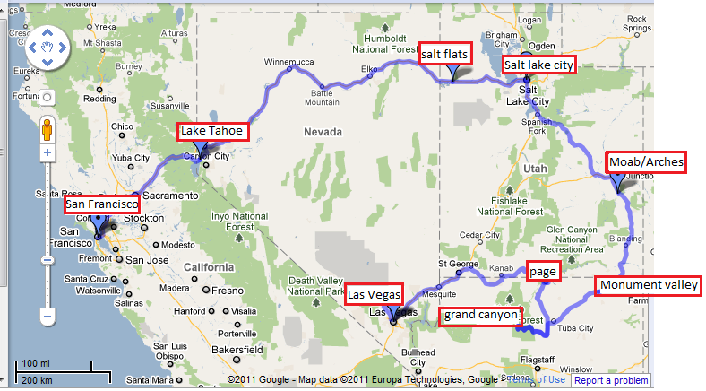Wild west: Vegas, canyons, arches, salt flats, lake tahe, San francisco and  more. - Team-BHP