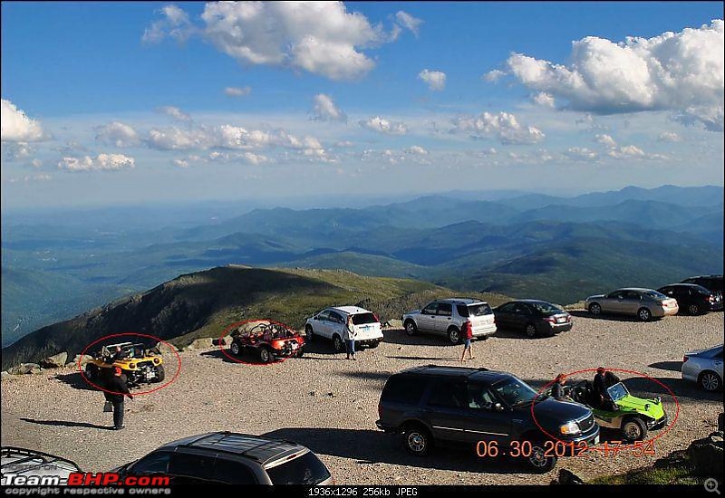 Mt. Washington in a Honda CRV-parking.jpg