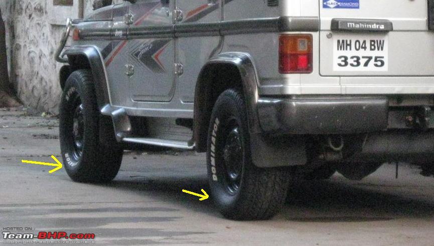 Check Out This Mahindra Bolero With Massive 33-Inch Tyres