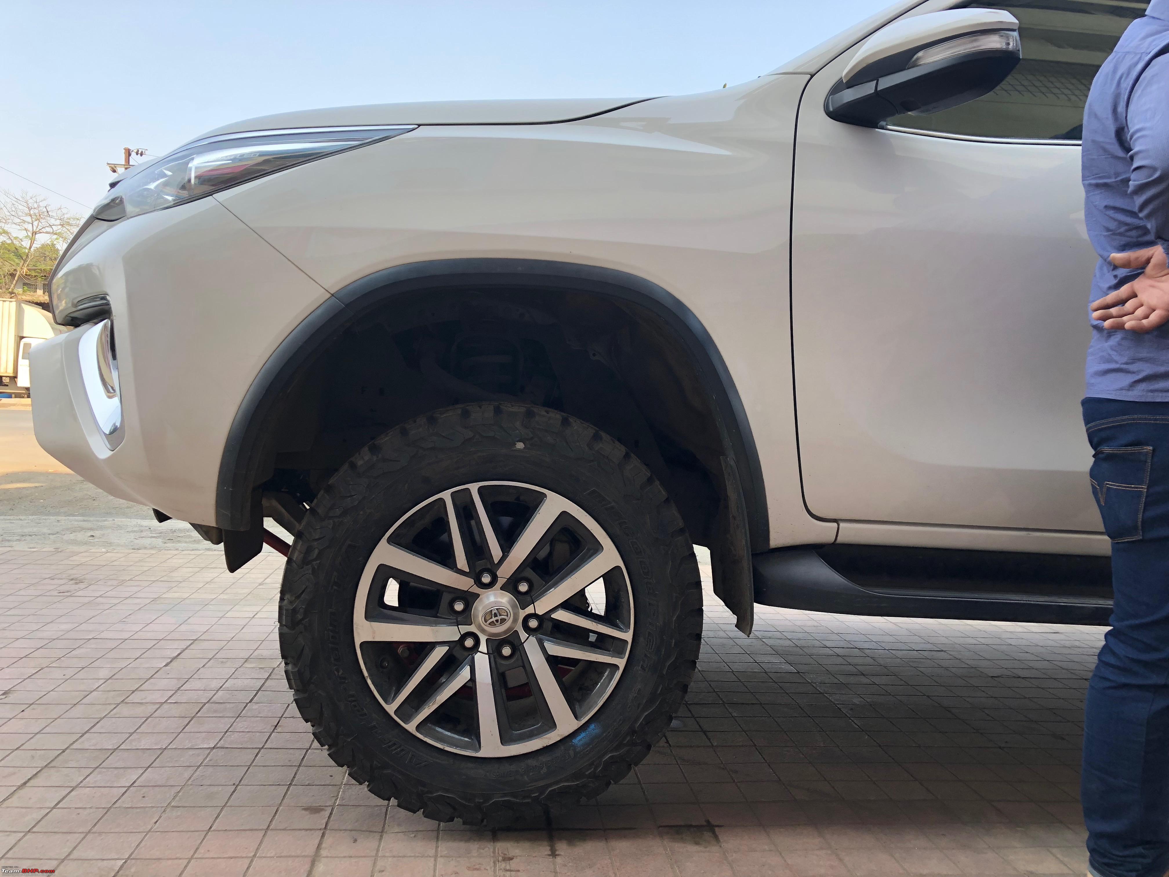 Review Bf Goodrich T A Ko2 Tyre Upgrade For My Toyota Fortuner Team Bhp