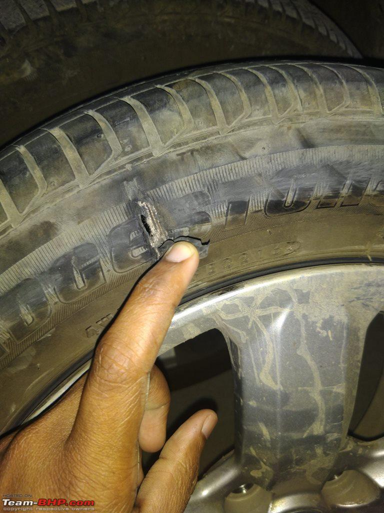 Sidewall puncture in tubeless tyre - Page 9 - Team-BHP